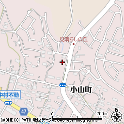 東京都町田市小山町481-1周辺の地図