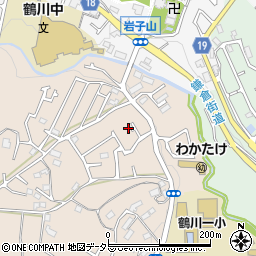 東京都町田市野津田町1378-16周辺の地図