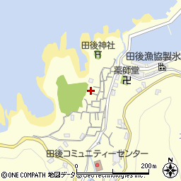 鳥取県岩美郡岩美町田後442周辺の地図