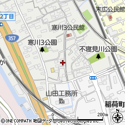 千葉県千葉市中央区寒川町3丁目209周辺の地図