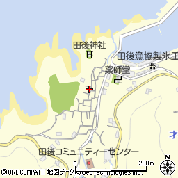 鳥取県岩美郡岩美町田後419周辺の地図