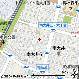 東京測器研究所周辺の地図