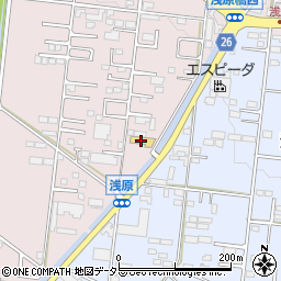 ＨｏｎｄａＣａｒｓ山梨浅原店周辺の地図
