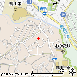 東京都町田市野津田町1372-7周辺の地図