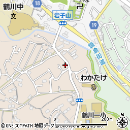 東京都町田市野津田町1379周辺の地図