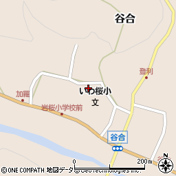 山県市立いわ桜小学校周辺の地図