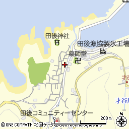 鳥取県岩美郡岩美町田後405周辺の地図