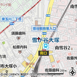 東京都大田区雪谷大塚町7-13周辺の地図