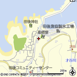 鳥取県岩美郡岩美町田後80周辺の地図