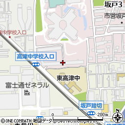 日商岩井溝の口マンションＡ棟周辺の地図