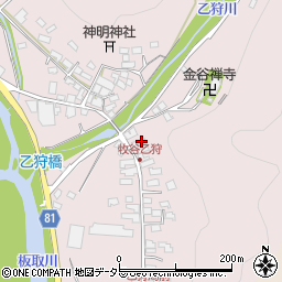 岐阜県美濃市乙狩929周辺の地図