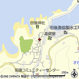 鳥取県岩美郡岩美町田後413周辺の地図