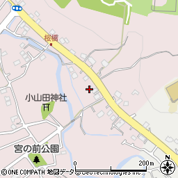東京都町田市下小山田町82周辺の地図