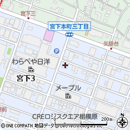 シーアールイー周辺の地図