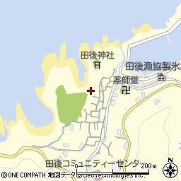 鳥取県岩美郡岩美町田後444周辺の地図