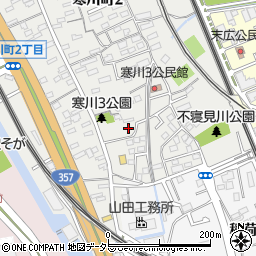 千葉県千葉市中央区寒川町3丁目124周辺の地図