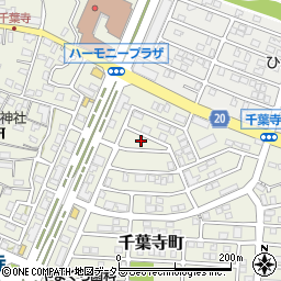 千葉寺ひばり公園周辺の地図