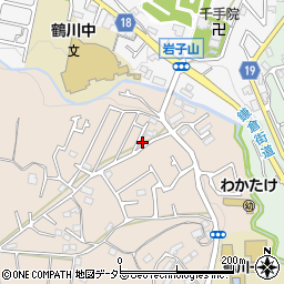 東京都町田市野津田町1364-6周辺の地図