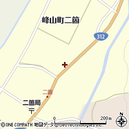 京都府京丹後市峰山町二箇170周辺の地図
