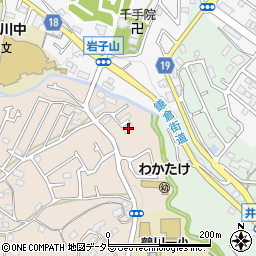 東京都町田市野津田町1341-6周辺の地図