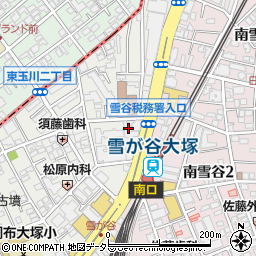 東京都大田区雪谷大塚町7-10周辺の地図