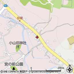 東京都町田市下小山田町83周辺の地図