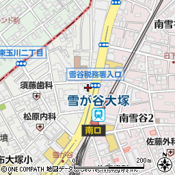 東京都大田区雪谷大塚町7-9周辺の地図