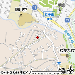 東京都町田市野津田町1364-13周辺の地図