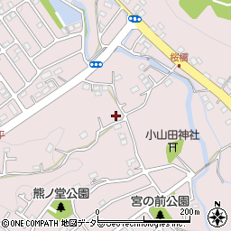 東京都町田市下小山田町2957周辺の地図
