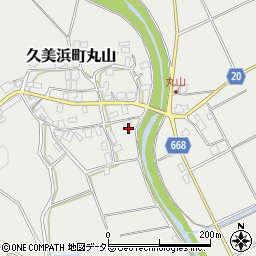 京都府京丹後市久美浜町丸山278周辺の地図