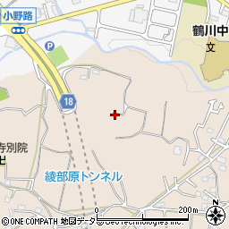 東京都町田市野津田町1499周辺の地図