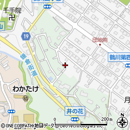 東京都町田市大蔵町1638周辺の地図