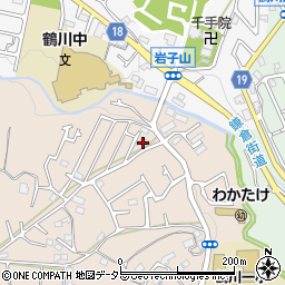 東京都町田市野津田町1364周辺の地図