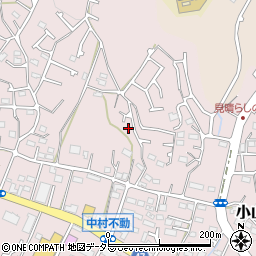 東京都町田市小山町582周辺の地図