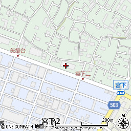 関東日本フード株式会社　西関東事業部・相模原営業部周辺の地図