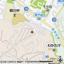 東京都町田市野津田町1364-9周辺の地図