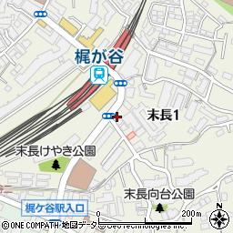 株式会社ガイアフィールド梶ヶ谷駅前店周辺の地図