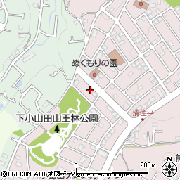 東京都町田市下小山田町2728周辺の地図