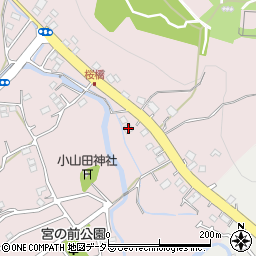 東京都町田市下小山田町98周辺の地図