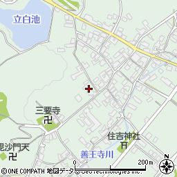 京都府京丹後市大宮町善王寺86周辺の地図