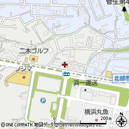 タイヤ館ジャパン宮前店周辺の地図