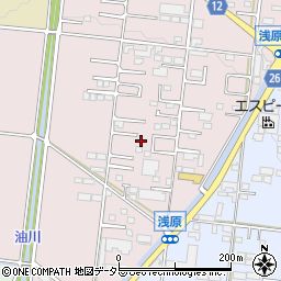 山梨県南アルプス市藤田2488-7周辺の地図