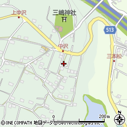 神奈川県相模原市緑区中沢973-1周辺の地図