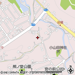 東京都町田市下小山田町2959周辺の地図