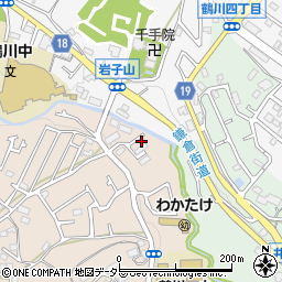 東京都町田市野津田町1341周辺の地図