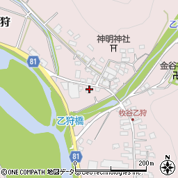 岐阜県美濃市乙狩952周辺の地図