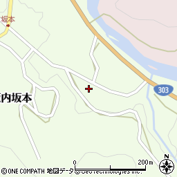 岐阜県揖斐郡揖斐川町坂内坂本3434周辺の地図