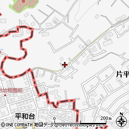 神奈川県川崎市麻生区片平1975-5周辺の地図