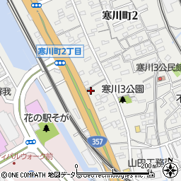 戸村モータース周辺の地図