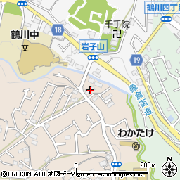 東京都町田市野津田町1352周辺の地図